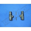 T 224 COPPIA PIEDINI IN GOMMA CON SPINE J 50 - 50 DL - 100 - 125